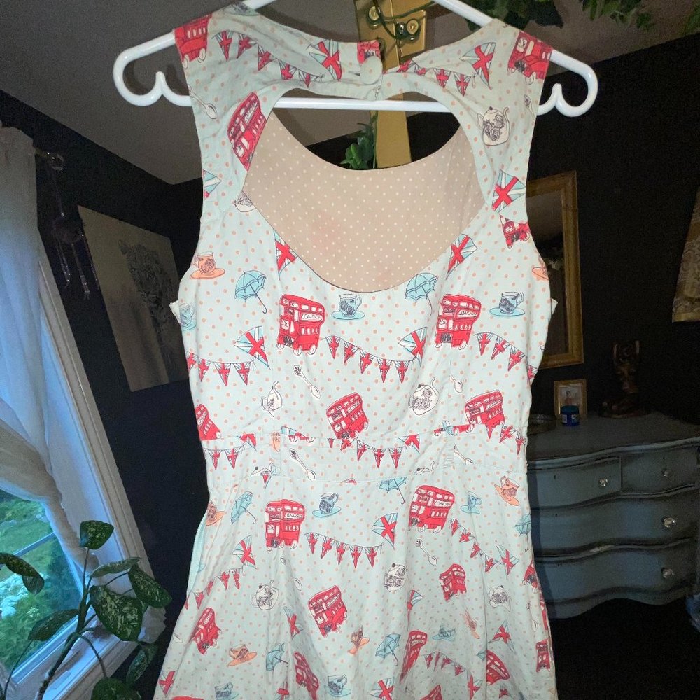 British funky Tea Dress
